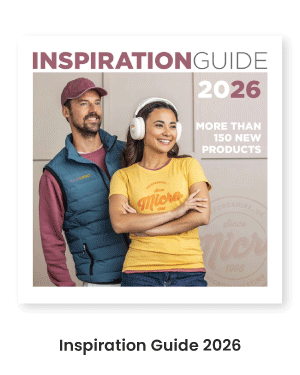 Discover over 150 new promotional products in our Inspiration Guide 2026, with a stronger focus on more sustainable materials and responsible sourcing.