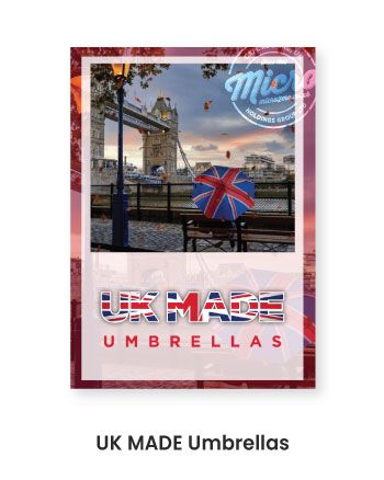 UK MADE Umbrellas